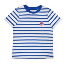 리틀스텔라 아동용 캔디 스트라이프 반팔 티셔츠