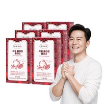 안국건강 인생뷰티 안심리얼 석류 콜라겐 플러스 14포 6박스 12주분