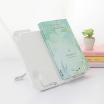 화이트 각도조절 독서대 고시용 북스탠드 어린이 라이프오너 필기용 합격 미니 공시생