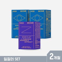 듀오랩 릴렉스 테아닌 + 루테인 아스타잔틴 더블케어 2박스 (2개월), 2개월분, 2개