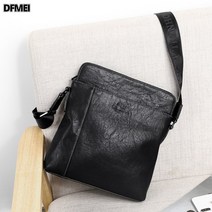 DFMEI 소프트 가죽 남성가방 비즈니스 핸드백 가로형 서류가방 컴퓨터 가방 캐주얼 남성가방