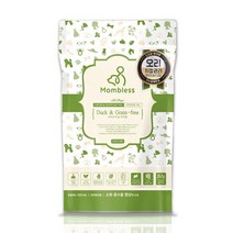 1.2KG 애완견 여행 무항생제 오리 사료 노령견 부드러운식감 약한치아 훈련용 영양공급 먹기편한 기호성