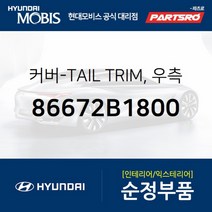 커버-TAIL TRIM 우측 (86672B1800)-현대모비스 부품 공식대리점 온라인쇼핑몰 파츠로 G80