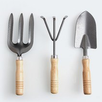 [RΘA] 3종 가든삽 원예삽 모삽 텃밭삽 조경삽 미니삽 세트 공두 원공구 삽 갈고리 분갈이 화분 가꾸기 농기구 ▷_β5243Ea, 《β본상품》