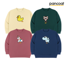 팬콧 4color 팝프렌즈 기모 맨투맨 PWST-21114