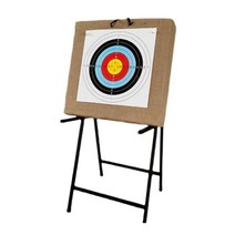 양국 과녁 표적지 컴파운드 국궁 한궁 과녁판 활쏘기, 100x100x24cm 과녁판 + 거치대
