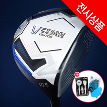 지브이투어 V CORE 비공인 드라이버+비거리 용품 2종 장타스티커 + 노비티1세트, V CORE 드라이버 10.5도 R/용품세트I