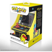 오락실게임 추억의게임 MyArcade 6.75인치 레트로 팩맨 미니게임 옐로우&블랙 DGU, 단품