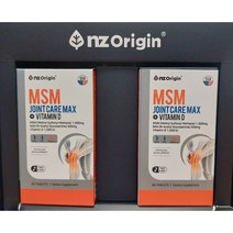 엔젯오리진 MSM 조인트 케어 맥스 비타민 D 선물세트 / MSN 무릎 영양제 연골 건강