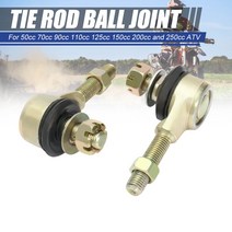1 쌍 10mm M10 타이로드 볼 조인트 50cc 70cc 90cc 110cc 125cc 150cc 200cc 250cc 300cc ATV 쿼드 바이크 4 륜차, 혼합색상