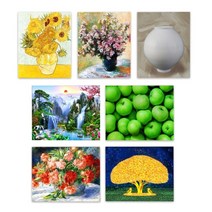 세계명화컬렉션 편백 캔버스 패널 (대형), 청사과