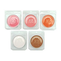 JX Professional 얼굴 페이스 메이크업 아티스틱 블러셔 5컬러 단품, 1개, 2.코랄핑크