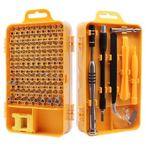 정밀 드라이버 공구세트 아이폰수리 시계분해 십자 일자 육각 직육면 별 원 삼각, 110p