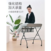 기저귀갈이대 유아 산후조리 아기 산모 가정용 갈이대 산후조리원 원목 휴대용 허리근육보호 기저귀 매트, C