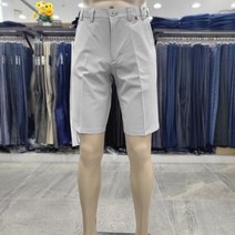 (모다인천점)라이트 그레이 심플 허리 시크릿밴드 반바지/H2938