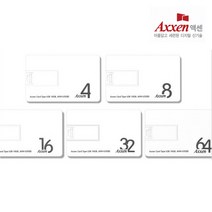 액센 U35 카드형 USB USB 2.0 대용량 귀여운 USB 메모리 4G 8G 16G 32G 64G 128G, 16GB