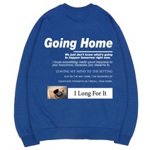 벤힛 Going Home 세미 오버핏 특양면 빅사이즈 맨투맨