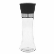 유리 양념통 그라인더 소금통 후추통 블랙 180ml 1P, 본상품선택