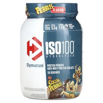 Dymatize ISO100 Hydrolyzed 100% Whey Protein Isolate Cocoa Pebbles 1.43 lb (650 g)
