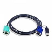[aten2l 5202u] ATEN - CS1744 4-Port Dual-View KVM w/Cables(2L-5202U & 2L-5202A 1.8m x 4pcs each)