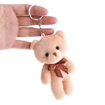 인형꽃다발 고백인형 졸업식인형 작은 크기 10cm 약 색상 곰 인형 박제 장난감 결혼 선물 사랑 꽃다발 장식, 04 카키