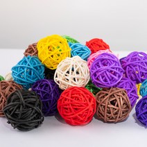 디퓨저 우드 라탄볼 (1개입), 진보라