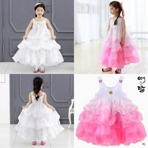 예닮 한복 속치마 무지개 캉캉 원피스 장식구 소품 고급 전통 공주 여아 아동 유아 어린이