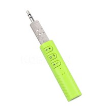 블루투스 송신기 수신기 동글 kebidu 어댑터 자동차 aux 3.5mm 잭 핸즈프리, 초록
