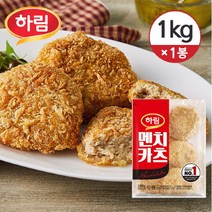 하림 [냉동] 멘치카츠 1kg, 없음