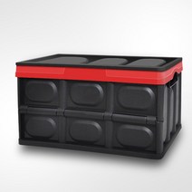 케이모던스 대용량 접이식 폴딩 트렁크 멀티 정리함 세차 수납 1 1, 블랙