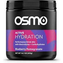 Osmo Nutrition 액티브 하이드레이션 믹스 운동 중 전해질 분말 음료 재수화하는 가장 빠른 방법 전력 출력 향상 ampamp 지구력 모든 천연 성분, [01] 14.2온스(1팩), [01] 블랙베리