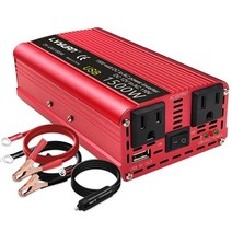 인버터 DC 12v AC 110v 100v 120v 300w 500w 1500w 2000w 전압 변환기 변압기 미국 소켓 자동차 시가 라이터 플러그, 1개