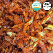 국산 100% 전라도 무말랭이무침 맛있는 남도 무우말랭이, 전라도무말랭이무침3kg