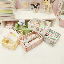 파스텔 접이식 폴딩 수납 박스 바구니 소형 폴딩바스켓, 베이지