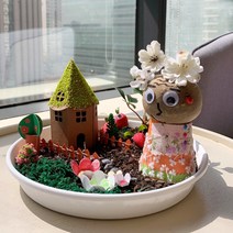 홈가드닝 식물 한살이 키우기 자연 과학 미술 키트, 키트+원예도구세트+물조리개+모종(딸기)