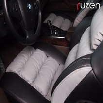 루젠 스포티지R 시트커버 리무진 버켓시트 방석, 1개, 심플(그레이)