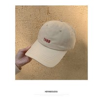모자 오리털 모자 여성 인스타그램 한여름 베스트 길거리 패셔니스타 차양 패션 자외선 차단망 빨간 야구 모자