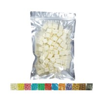 비누클레이 향기버블솝플레이 비누만들기 12색 대용량 놀이키트, 1kg, 노랑