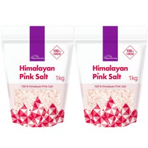 네이처모닝 히말라야 핑크솔트 굵은소금 1kg, 굵은, 1kg 2팩, 2개