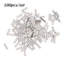 자전거용품 합금 실외 자전거 액세서리 크림 도구 캡 팁 내부 와이어 페룰 브레이크 변속기 시프터 케이블 엔드, [01] WHITE