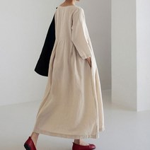 여성 데일리 롱 원피스 루즈핏 빅사이즈