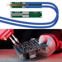 스팟용접기 핸드 헬드 스폿 펜 전극 팁 다기능 DIY 납땜 핀 항산화제 화재 예방 18650 배터리, 한개옵션0