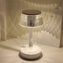 메리토 무드등 챠밍 무선 충전식 감성 LED 인테리어 조명 수면등 취침등 수유등 램프, 1) 화이트