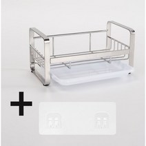 304스텐 물빠짐 수세미거치대 기본형, 1개, 혼합색상