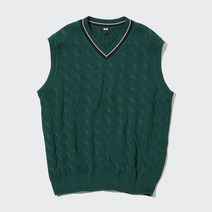 남성 봄가을 가디건 스웨터 니트 남성/여성/커플 UNIQLO 조끼(대학 브이넥 45631