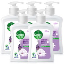 데톨 항균 핸드워시 센서티브 250ml x 5개, 상세페이지 참조, 상세페이지 참조, 상세페이지 참조, 상세페이지 참조