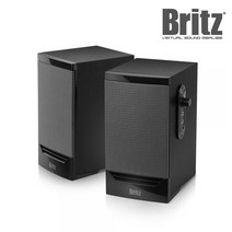 브리츠 BZ-SL4 노블레스 북쉘프 2채널 PC 스피커, 블랙