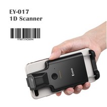 택배 큐알코드 스캐너 qr 바코드 리더기 Eyoyo 2D 휴대폰 백 클립 블루투스 휴대용 리더 데이터 매트릭스 코드 1D QR 안드로이드 IOS 시스템 218328, 없음