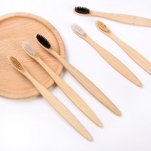 아동용 제로웨이스트 대나무 칫솔 생분해 미세모 각인_20220884EA, 쿠팡 1아동대나무-베이지, 쿠팡 본상품선택