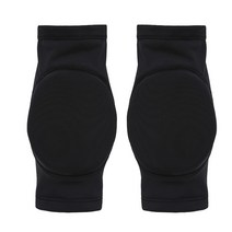 피겨 스케이팅 보호 장비 팔꿈치 보호대 아이스 스케이트 a01, 검은색, s